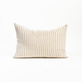 Pinstripe Linen Lumbar Pillow